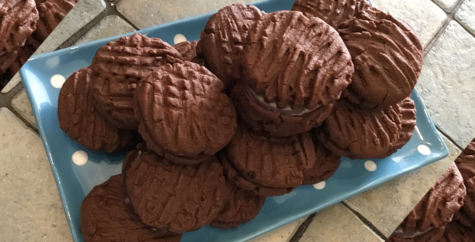Double chocolat cookies