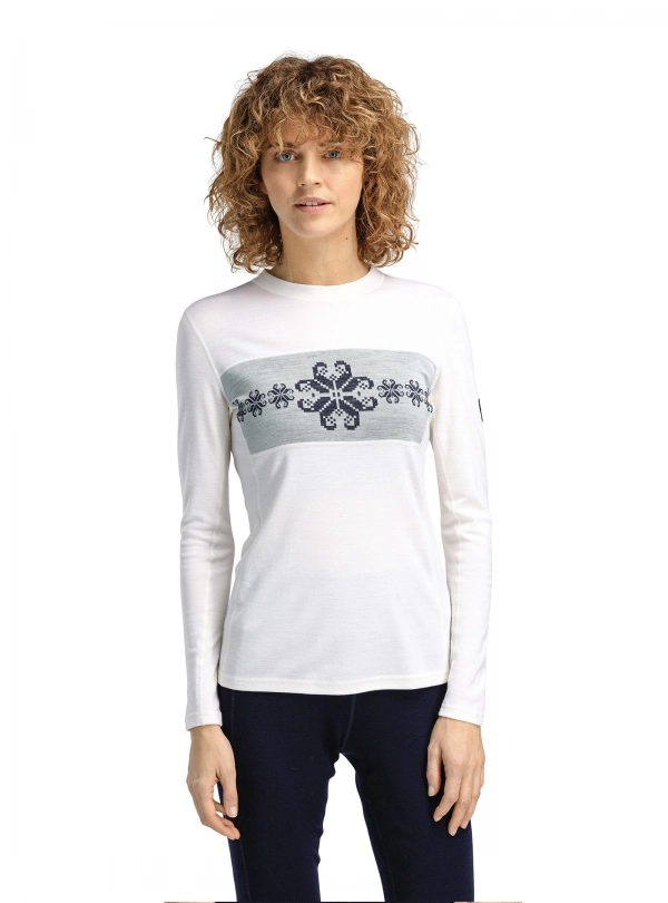 Baselayers for women - Falkeberg Base Layer Crew Neck - Dale of Norway