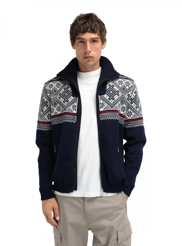 Cardigans / Windstoppers / Jackets for men - Hardanger Weatherproof Jacket - Dale of Norway