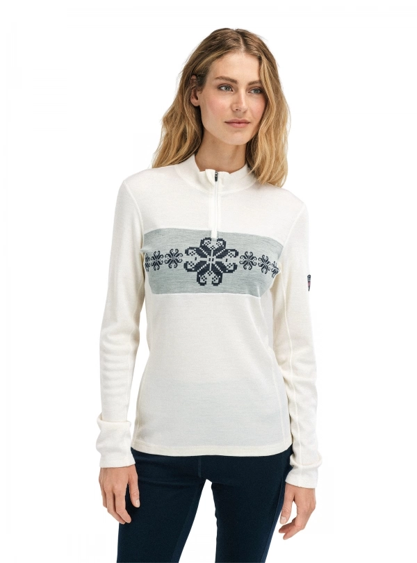 BaselayersBaselayers for women - Falkeberg Base Layer Half Zip  - Dale of Norway