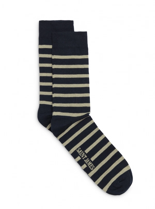 Chaussettes et bas pour homme - Pieds Rayes A II - Saint James