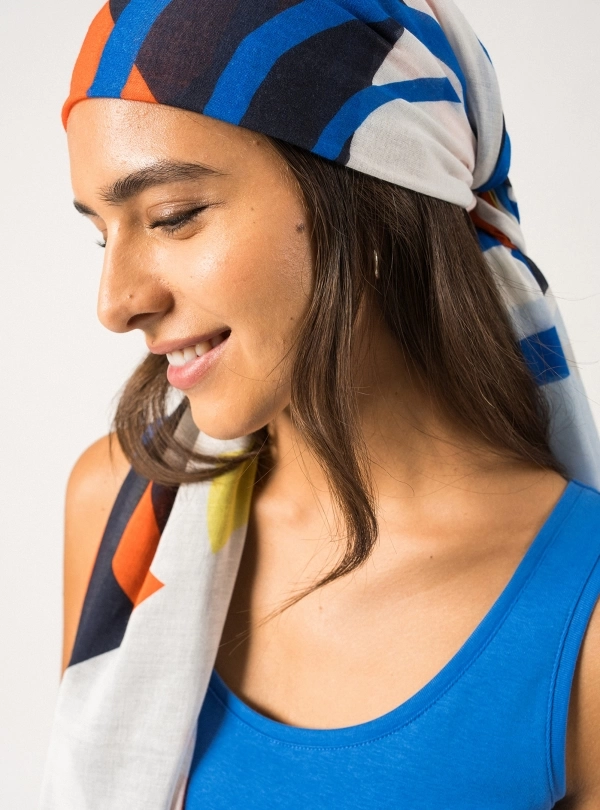 Foulards pour femme - Foulard Graphic - Saint James