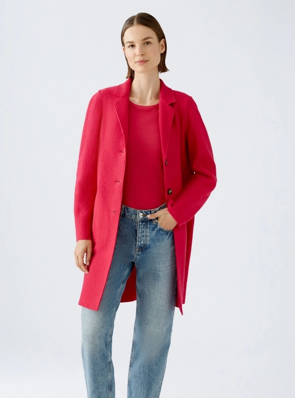 Boiled wool blazer womens best sale