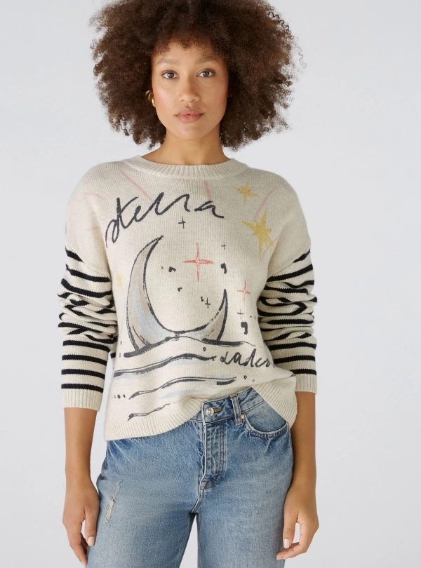 Sweaters for women - Moon Sweater - OUI