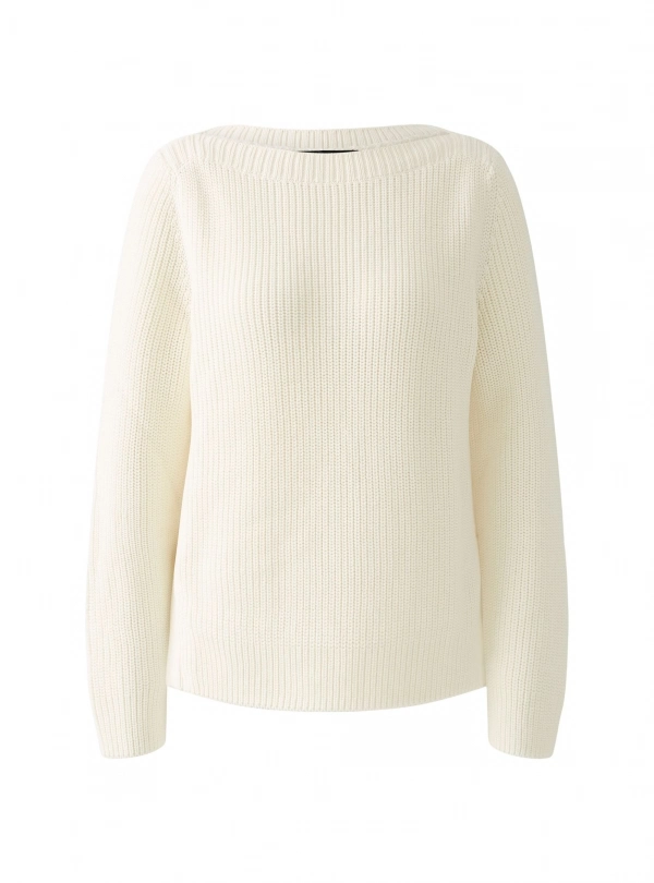 SweatersSweaters for women - Plain Knit Sweater - OUI