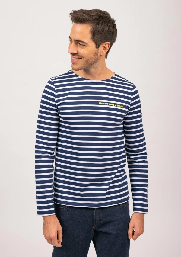Minq Mod Tri - Saint James Nautical T-Shirts | Boutique Jourdain